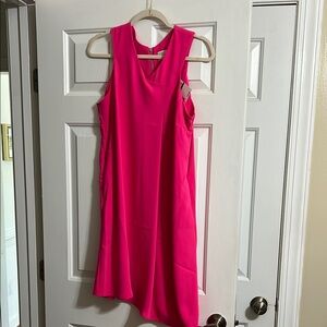 NWT Pink Cupio Sleeveless Dress Size Large